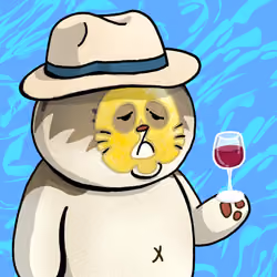 Rich Sad Cat #1055
