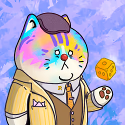 Rich Sad Cat #1943
