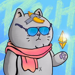 Rich Sad Cat #1497