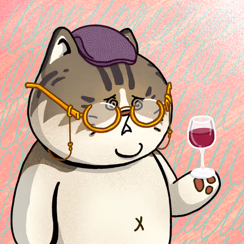 Rich Sad Cat #1139