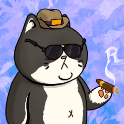 Rich Sad Cat #1933