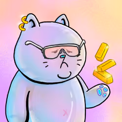 Rich Sad Cat #1252