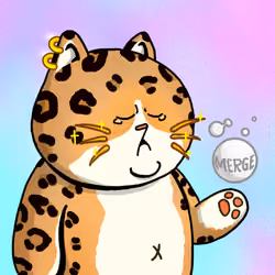 Rich Sad Cat #1800