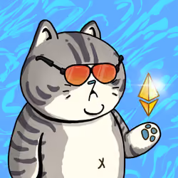 Rich Sad Cat #748
