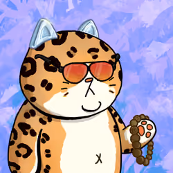 Rich Sad Cat #1605
