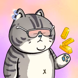 Rich Sad Cat #1192