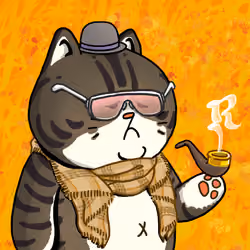 Rich Sad Cat #1851