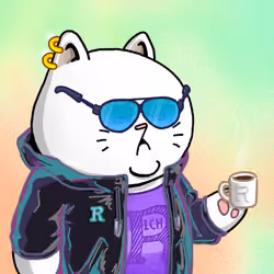 Rich Sad Cat #1902