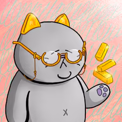 Rich Sad Cat #1228