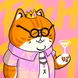 Rich Sad Cat #736