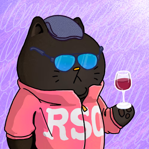Rich Sad Cat #1401