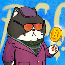 Rich Sad Cat #1894