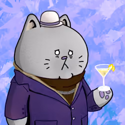 Rich Sad Cat #1799