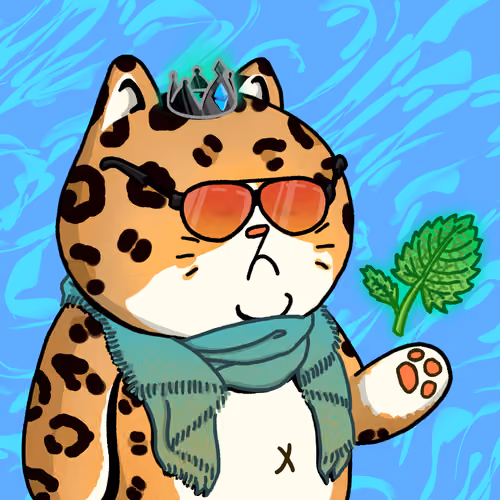 Rich Sad Cat #1092