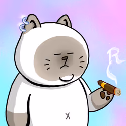 Rich Sad Cat #1227