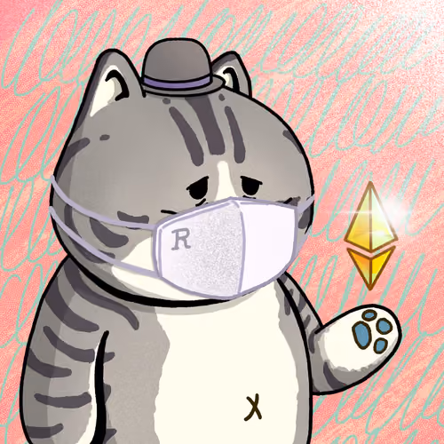 Rich Sad Cat #1390