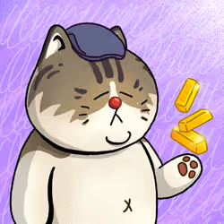 Rich Sad Cat #1984
