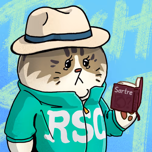Rich Sad Cat #1140
