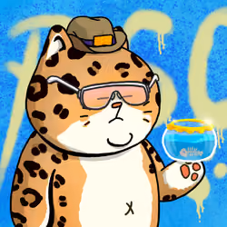 Rich Sad Cat #1474