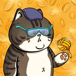 Rich Sad Cat #1258