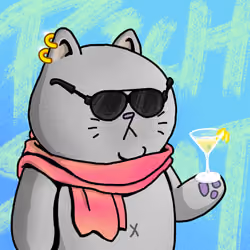 Rich Sad Cat #2009