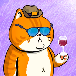 Rich Sad Cat #2134