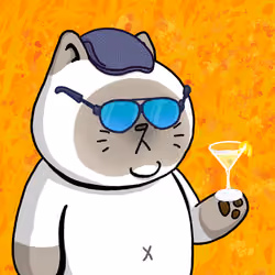 Rich Sad Cat #1932