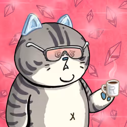 Rich Sad Cat #1198