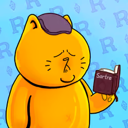 Rich Sad Cat #1087