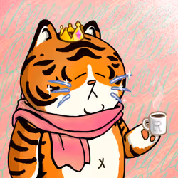 Rich Sad Cat #772