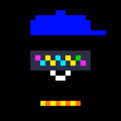 Shiny Pixels No-Face #6987