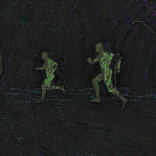 Glitch-Distorted Despair