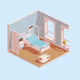Isometric room