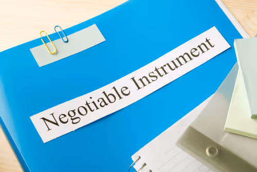 NFT Negotiable Instruments