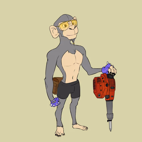 Mining Ape #1229
