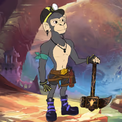 Mining Ape #1297
