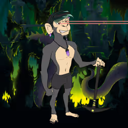 Mining Ape #558