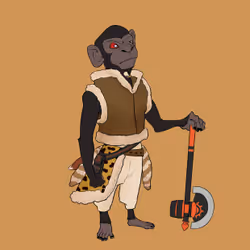 Mining Ape #543