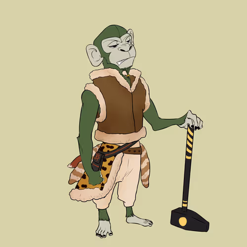 Mining Ape #1373