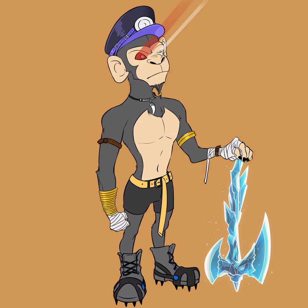 Mining Ape #3024