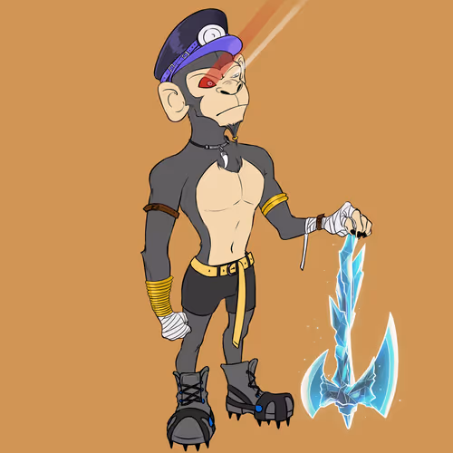 Mining Ape #3024