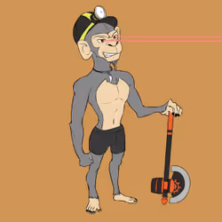 Mining Ape #715