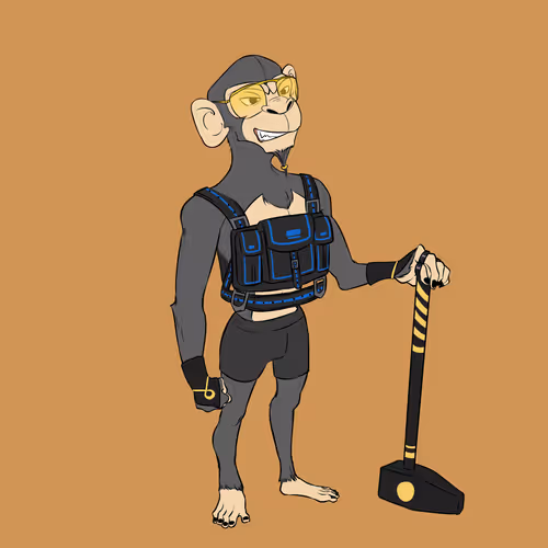 Mining Ape #1776