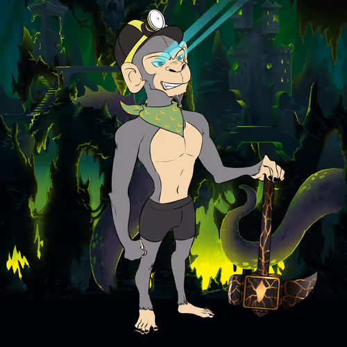Mining Ape #497