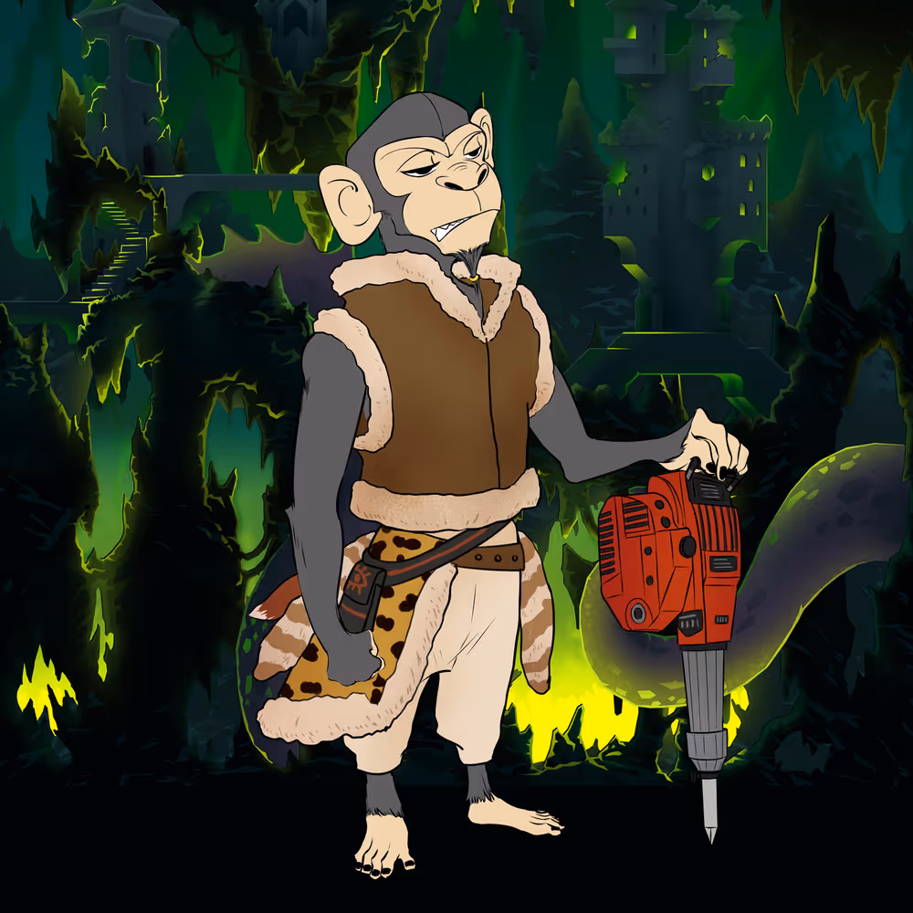 Mining Ape #2999