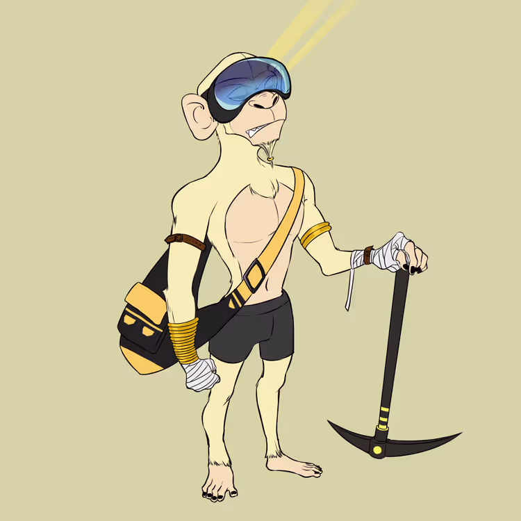 Mining Ape #861