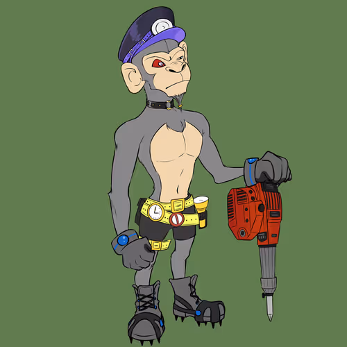 Mining Ape #143
