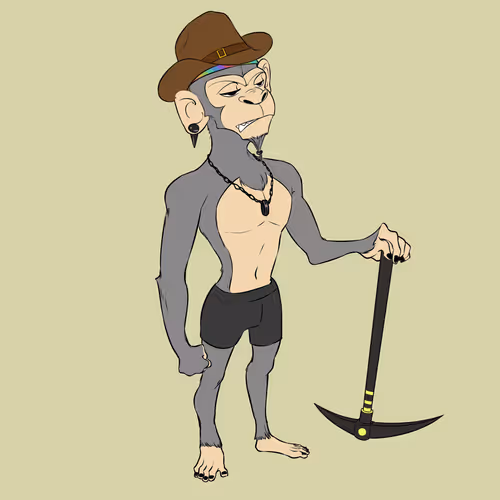 Mining Ape #1246
