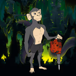 Mining Ape #2522