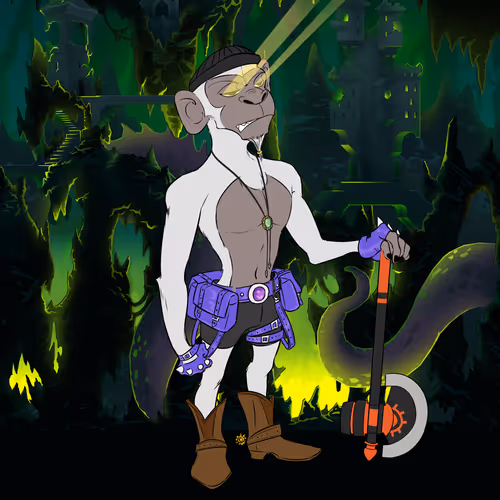 Mining Ape #3017